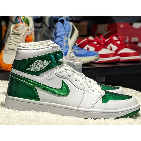 Nike Air Jordan 1 High Golf Metallic Green DQ0660-130 Men\'s Size 13 main image 7